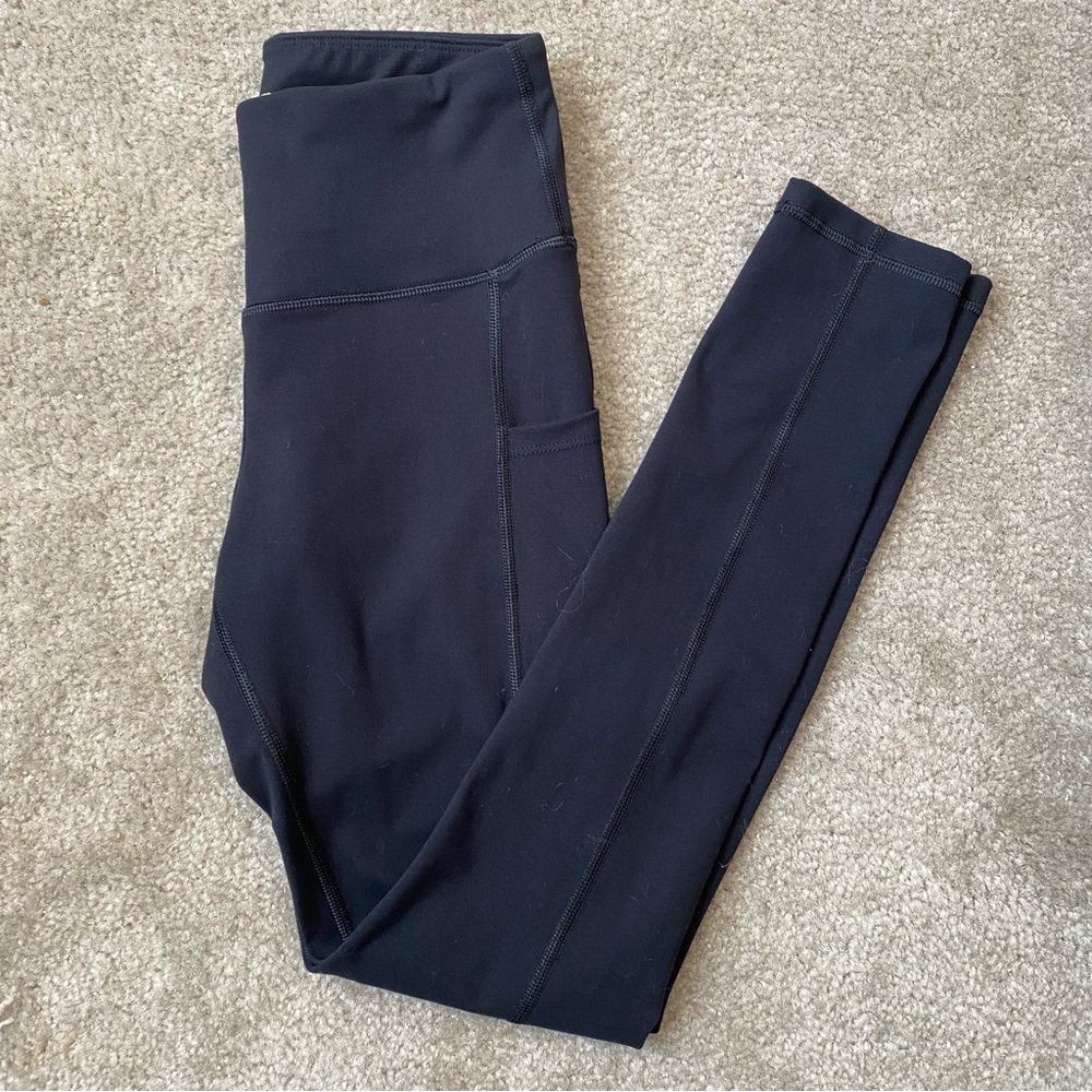 Iuga black leggings with pockets - size S